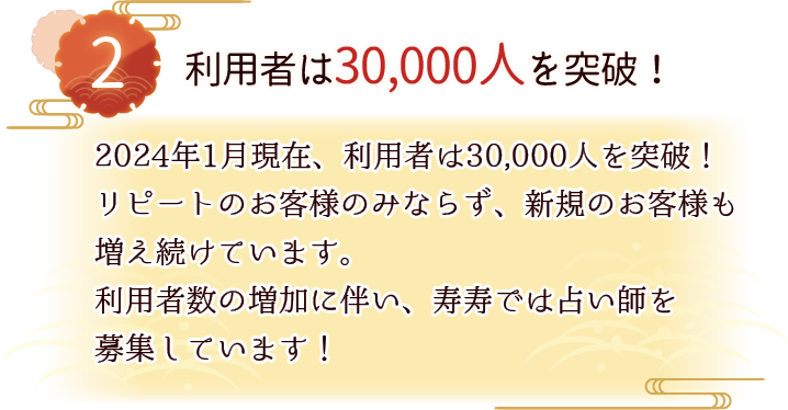 利用者は10,000人を突破！